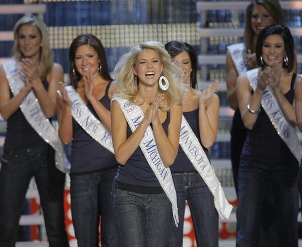 Miss America 2008:   (Kirsten Haglund)
