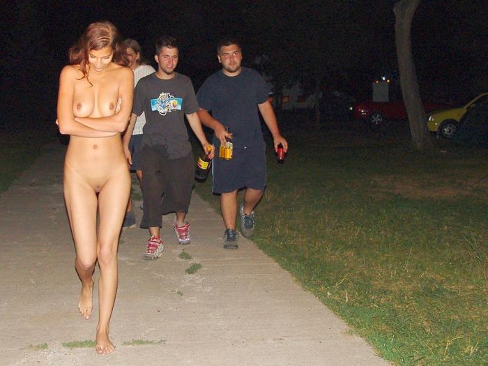 Public nudity dare