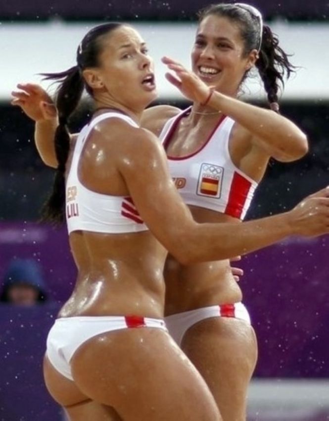 Asian womens beach volleyball