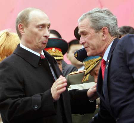 Буш в россии