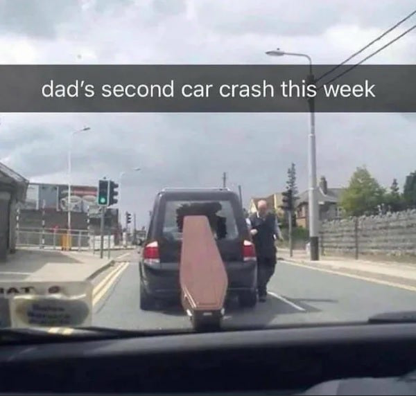 Вторая авария отца за неделю