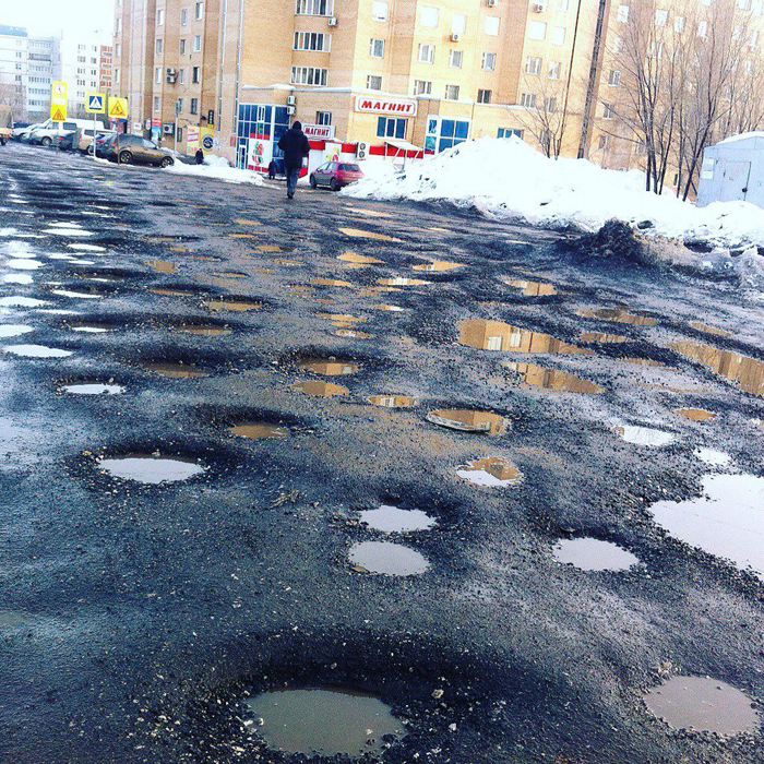 Безопасные пористые дороги в России