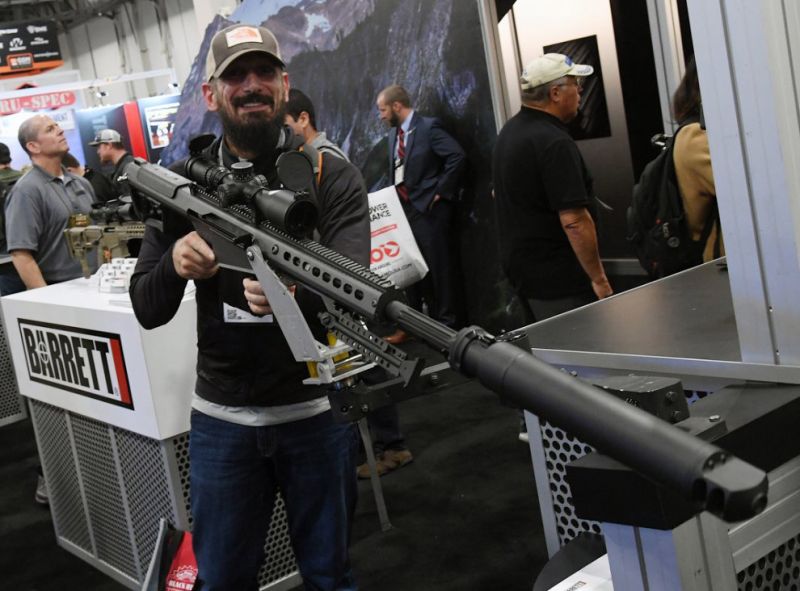 Выставка оружия в Лас-Вегасе