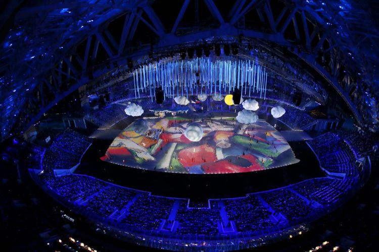 Церемония закрытия олимпийских игр в Сочи