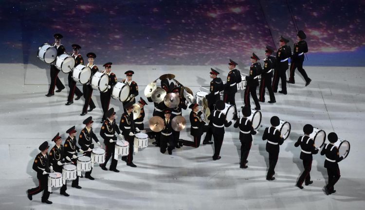Церемония закрытия олимпийских игр в Сочи