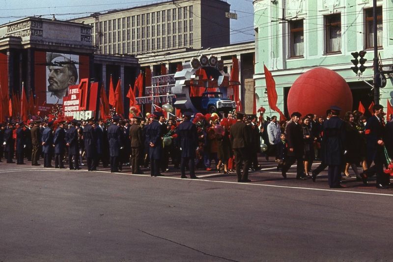 Цветные фото СССР