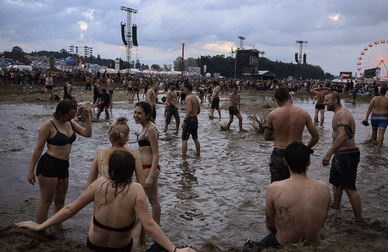 Woodstock music festival в Польше