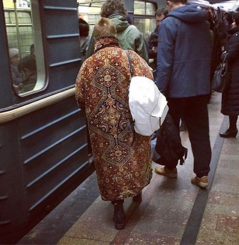 Модники из российского метрополитена