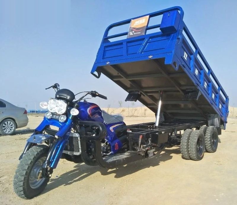 Китайская альтернатива грузовикам - мотоциклы-самосвал