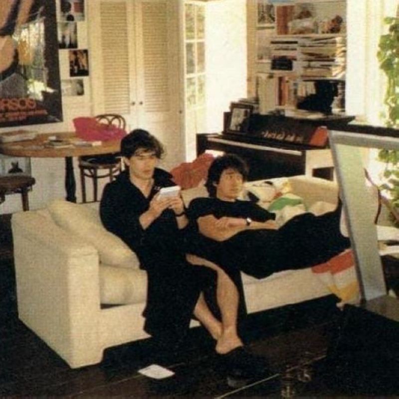 Цой и Юра Каспарян в США, 1990 год