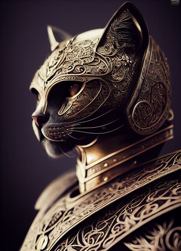 коты рыцари