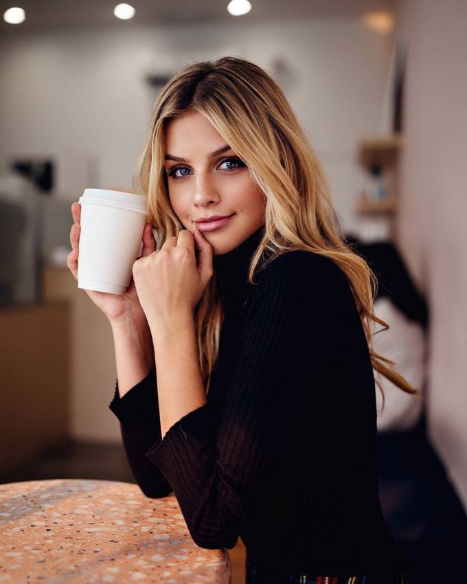 девушки и кофе
