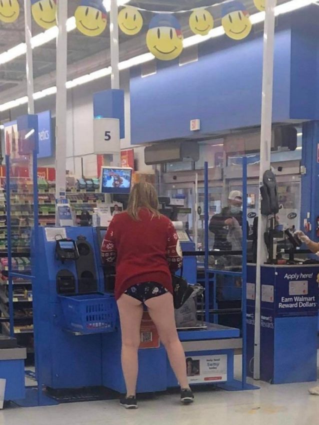 Экстравагантные покупатели Walmart 